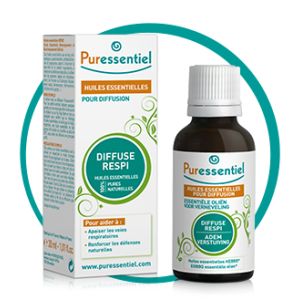 Miscela Resp Ok Oli Essenziali Per Diffusione 30ml Puressentiel Ecocert