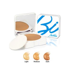 Bionike acteen make-mat fondotinata compatto in crema spf 50 tonalita 03 dark