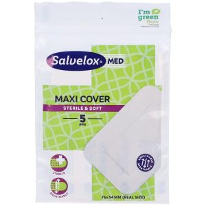 Cerotto Salvelox Med Maxi Cover 76x54mm 5 Pezzi