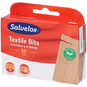 Salvelox Textile Elastico Cerotti Maxi 10 Cm 10 Pezzi