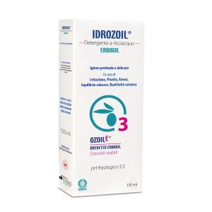 Idrozoil detergente risciacquo igiene cute e mucose 150 ml