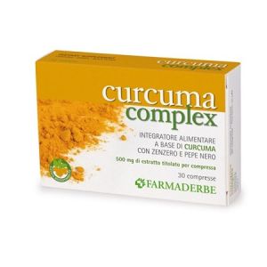 Farmaderbe Curcuma Complex Integratore Alimentare 30 Compresse