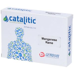 Cemon Catalitic Oligoelementi Manganese e Rame 20 Fiale da 2ml