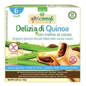 Altricereali Delizia Quinoa i Crema Al Cacao 6 Pezzi da 30g