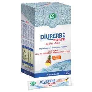 Esi diurerbe forte integratore diuretico ananas 24 pocket drink