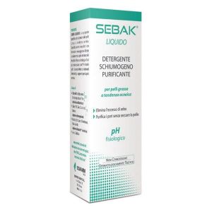 Sebak Liquido Detergente Purificante per Pelle Grassa 150ml