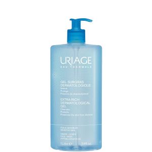 Uriage eau thermale gel surgras dermatologico detergente pelle sensibile 1 l