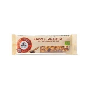 Alce Nero Barretta Farro e Arancia i Cioccolato Bio 22g