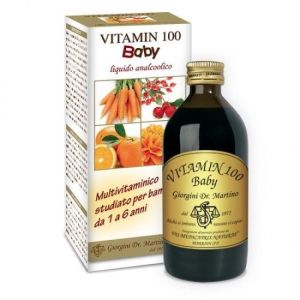 Dr. Giorgini Vitamin 100 Baby Liquido Analcolico Integratore Vitaminico 100 ml