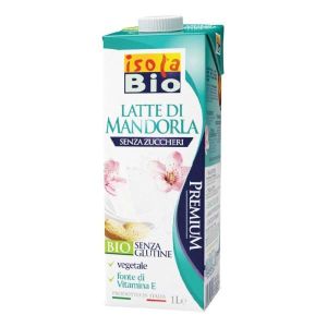 Isola Bio Latte di Mandorla Senza Zuccheri 1 Litro