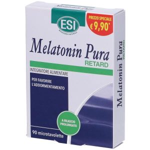 Esi Melatonin Pura Retard 90 Microtavolette Offerta