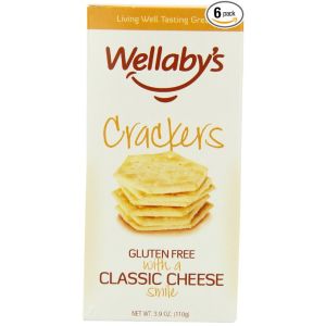 Wellaby's Crackers Classic Cheese Senza Glutine 110g