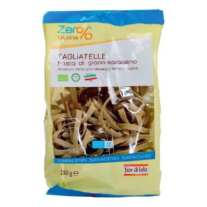 Fior di Loto Zer% Glutine Tagliatelle A Nido di Grano Saraceno Integrale Senza Glutine Bio 250g