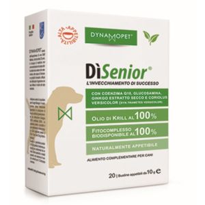 DìSenior Integratore Per Cani 20 Bustine 10 ml