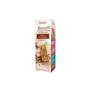 Dukan Expert Biscotti Alla Crusca D'avena Con Gocce Di Cioccolato 6x3 Biscotti