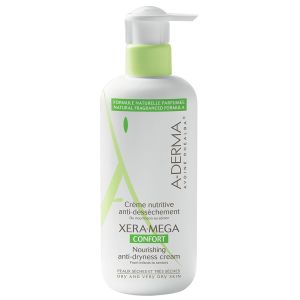 A-derma xera-mega confort crema nutritiva anti-secchezza 400 ml