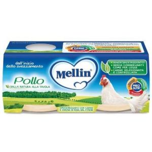 Omogeneizzato Di Carne Pollo Mellin 2x80g
