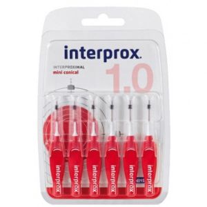 Interprox Mini Conical Scovolino Spazi Interdentali 1,0mm Blister 6 Pezzi