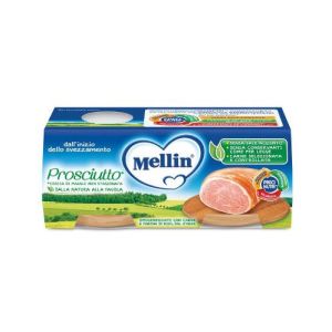 Omogeneizzati Di Carne Prosciutto Mellin 2x120g