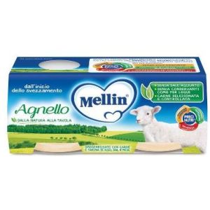 Mellin Omogeneizzato Agnello 2 Pezzi X 80g