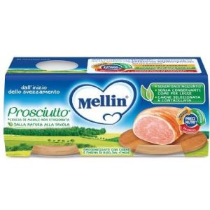 Mellin Omogeneizzato Prosciutto 2 Pezzi X 80g