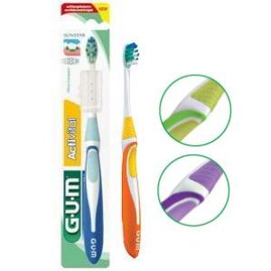 Gum spazzolino activital ultra compact morbido 1 pezzo