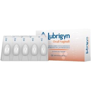 Lubrigyn Ovuli Vaginali Lubrificanti Lenitivi 10 Ovuli Vaginali