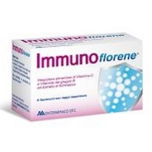 Immunoflorene Integratore Difese Immunitarie 8 Flaconcini con Tappo Dosatore