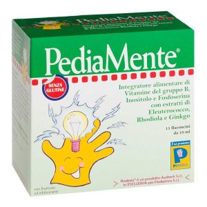 Pediamente Integratore Concentrazione e Memoria Bambini 15 Flaconcini