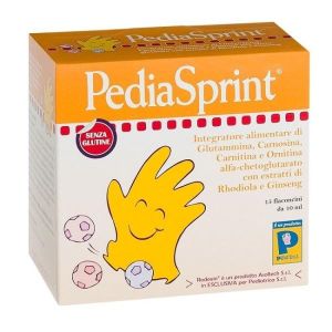 Pediasprint Integratore per Spossatezza 15 Flaconcini 10ml