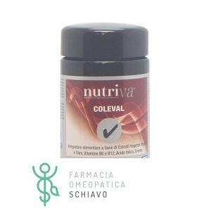 Nutriva Coleval Integratore Controllo Colesterolo e Trigliceridi  60 Compresse