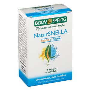 Body spring netursnella brucia drena integratore alimentare 14 bustine