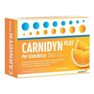 Carnidyn Plus Integratore Energetico i Carnitina 20 Bustine
