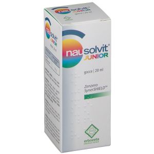 Erbozeta Nausolvit Junior Gocce Integratore Nausea Vomito 20 ml