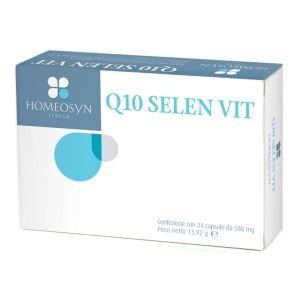 Q10 Selen Vit Integratore Antiossidante 24 Capsule