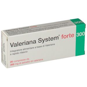 Sanifarma Valeriana System Forte Integratore 20 Compresse