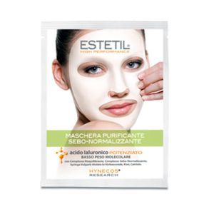 Estetil Maschera Purificante e Sebonormalizzante Viso 17ml
