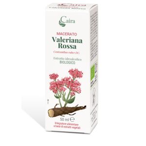 Caira Valeriana Rossa Macerato Idroalcolico Bio Gocce 50ml