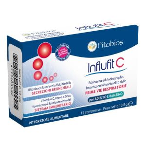 Influfit C Integratore Estratti Vegetali 10 Bustine