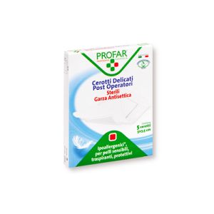 Medicazione Post Operatoria Sterile Garza Antiaderente 5x7,5