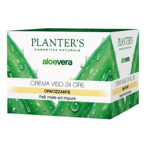 Planter's Crema Viso 24 Ore Opacizzante Aloe Vera 50ml