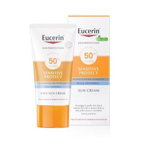 Eucerin Sun Crema Solare Viso Fp 50+ Pelle Normale A Secca 50ml