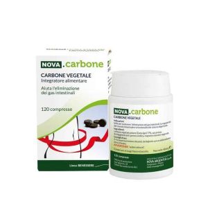 Nova Argentia Carbone Vegetale Integratore Per Areofagia 120 Compresse