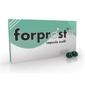 Forprost 400 integratore benessere prostata 15 capsule molli
