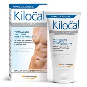 Kilocal Uomo Pancia e Addome Trattamento Snellente Ultra-tonificante 150ml