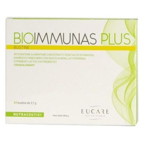 Bioimmunas Plus Integratore Difese Immunitarie 24 Bustine
