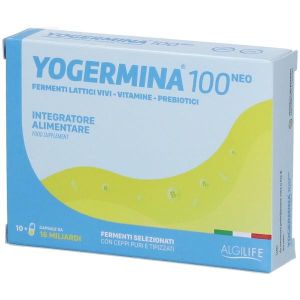Yogermina 100 Neo Integratore di Fermenti Lattici 10 Capsule