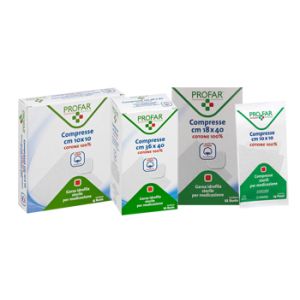 Profar Compresse Sterili Cotone 100% - 12 (36 X 40 Cm)