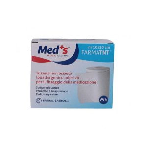 Cerotto Meds Tessuto Non Tessuto Fix Ipoallergenico Adesivo 1000x10 Cm