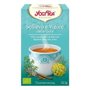 Yogi Tea Sollievo e Vigore Della Gola 32,3g